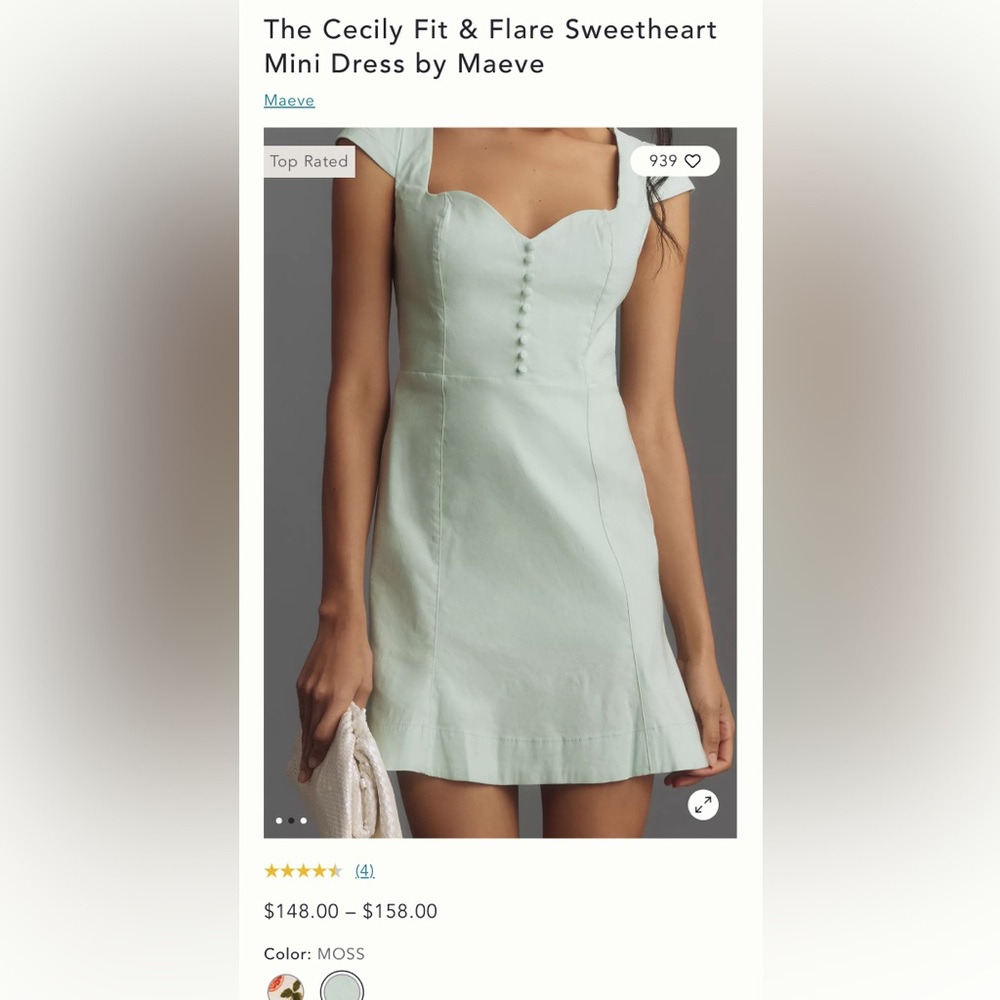 Anthropologie dress | worn once!